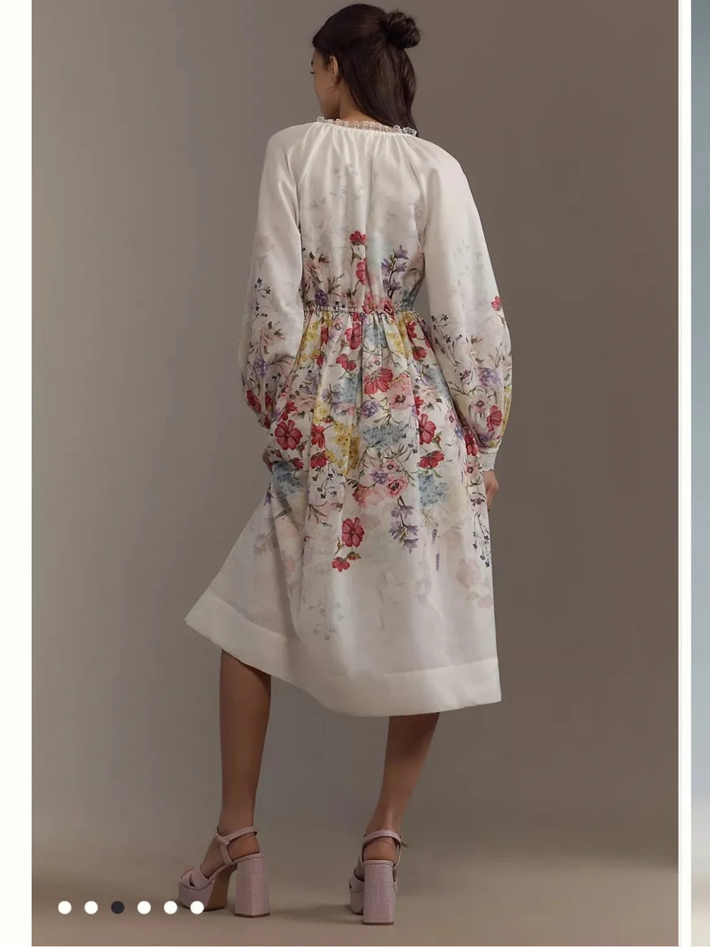 NWT Let Me Be Floral Midi Dress - Picture 2 of 13
